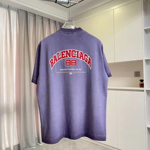 Replica Balenciaga T-Shirts Short Sleeved For Unisex #1452654 $48.00 USD for Wholesale