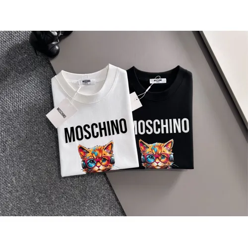 Replica Moschino T-Shirts Short Sleeved For Men #1452706 $42.00 USD for Wholesale
