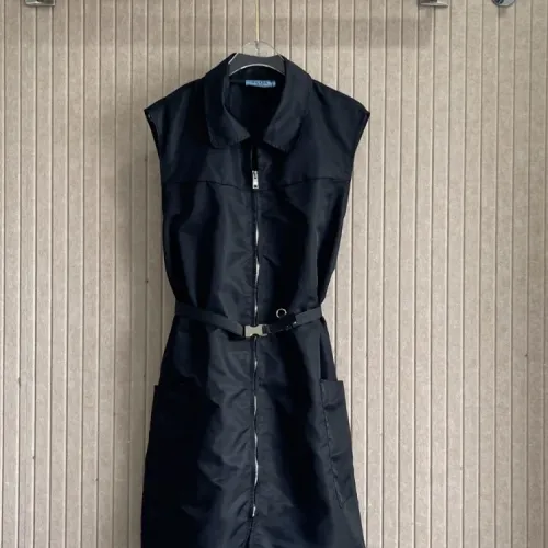 Cheap Prada Dresses Sleeveless For Women #1452737, $$72.00 USD On Prada Dresses