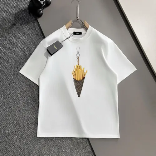 Cheap Fendi T-Shirts Short Sleeved For Men #1452738, $$42.00 USD On Fendi T-Shirts
