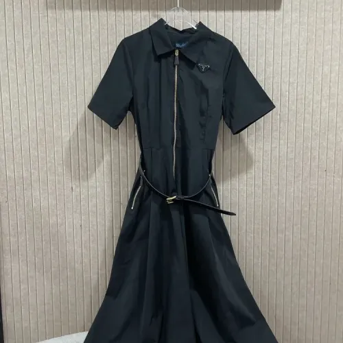 Cheap Prada Dresses Short Sleeved For Women #1452739, $$88.00 USD On Prada Dresses