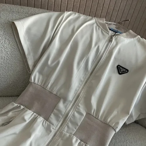 Replica Prada Dresses Short Sleeved For Women #1452743 $80.00 USD for Wholesale