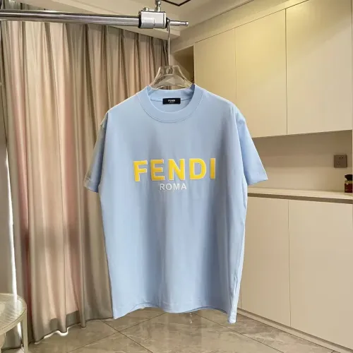 Cheap Fendi T-Shirts Short Sleeved For Unisex #1452744, $$45.00 USD On Fendi T-Shirts