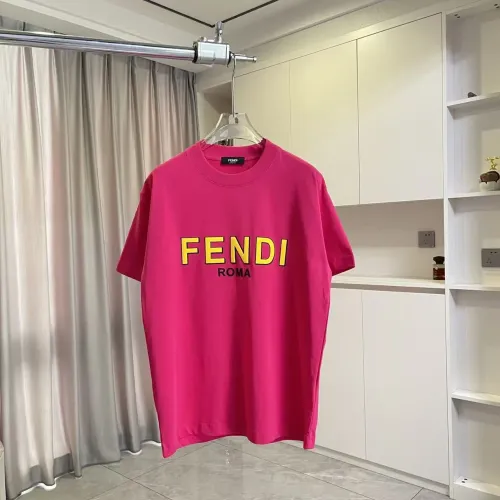 Cheap Fendi T-Shirts Short Sleeved For Unisex #1452746, $$45.00 USD On Fendi T-Shirts