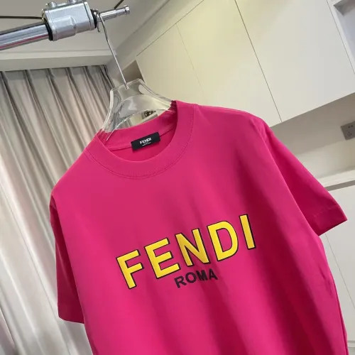 Replica Fendi T-Shirts Short Sleeved For Unisex #1452746 $45.00 USD for Wholesale