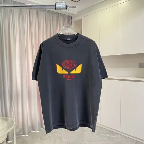 Cheap Fendi T-Shirts Short Sleeved For Unisex #1452752, $$45.00 USD On Fendi T-Shirts