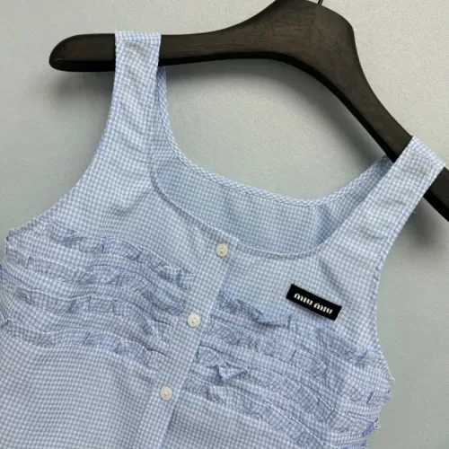 Replica MIU MIU Tracksuits Sleeveless For Women #1452762 $122.00 USD for Wholesale