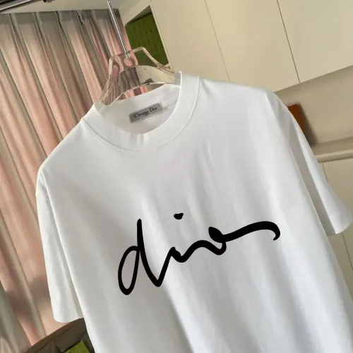Replica Christian Dior T-Shirts Short Sleeved For Unisex #1452767 $42.00 USD for Wholesale