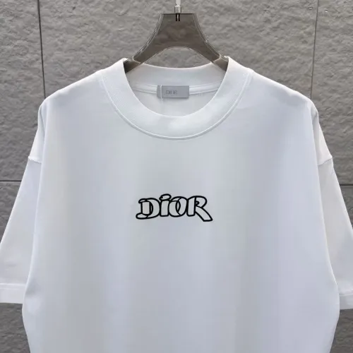 Replica Christian Dior T-Shirts Short Sleeved For Unisex #1452776 $42.00 USD for Wholesale
