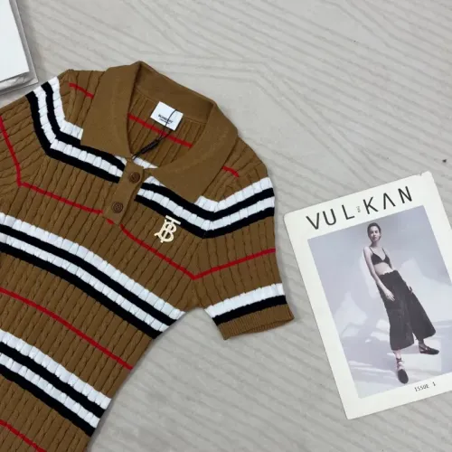 Replica Burberry Dresses Short Sleeved For Women #1452807 $76.00 USD for Wholesale
