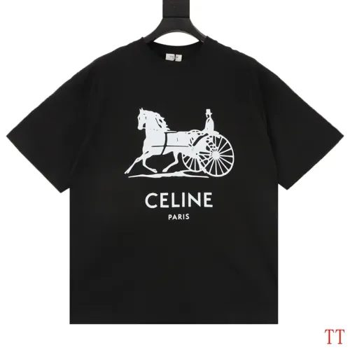 Cheap Celine T-Shirts Short Sleeved For Unisex #1452851, $$36.00 USD On Celine T-Shirts