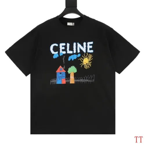 Cheap Celine T-Shirts Short Sleeved For Unisex #1452853, $$36.00 USD On Celine T-Shirts