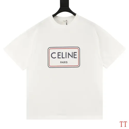Cheap Celine T-Shirts Short Sleeved For Unisex #1452856, $$36.00 USD On Celine T-Shirts