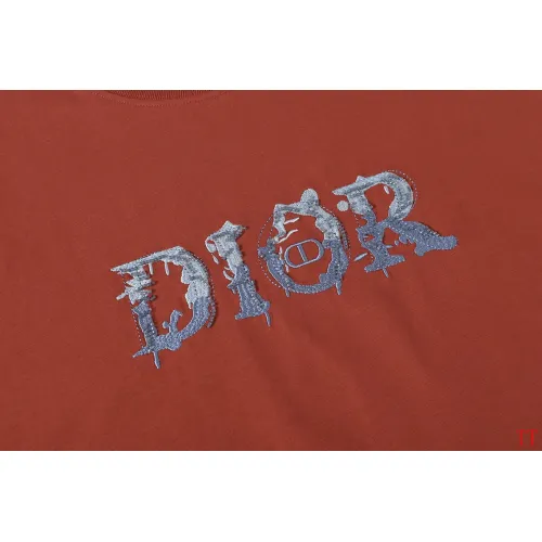Replica Christian Dior T-Shirts Short Sleeved For Unisex #1452883 $40.00 USD for Wholesale