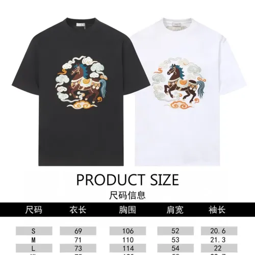 Replica Christian Dior T-Shirts Short Sleeved For Unisex #1452885 $40.00 USD for Wholesale