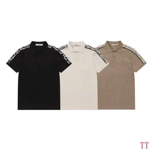 Replica Christian Dior T-Shirts Short Sleeved For Men #1452889 $45.00 USD for Wholesale