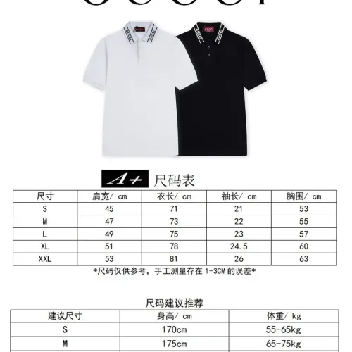 Replica Gucci T-Shirts Short Sleeved For Men #1452901 $45.00 USD for Wholesale