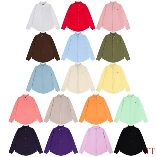 Replica Ralph Lauren Polo Shirts Long Sleeved For Unisex #1452969 $52.00 USD for Wholesale