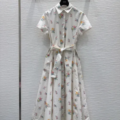 Cheap Christian Dior Dresses Short Sleeved For Women #1452998, $$115.00 USD On Christian Dior Dresses