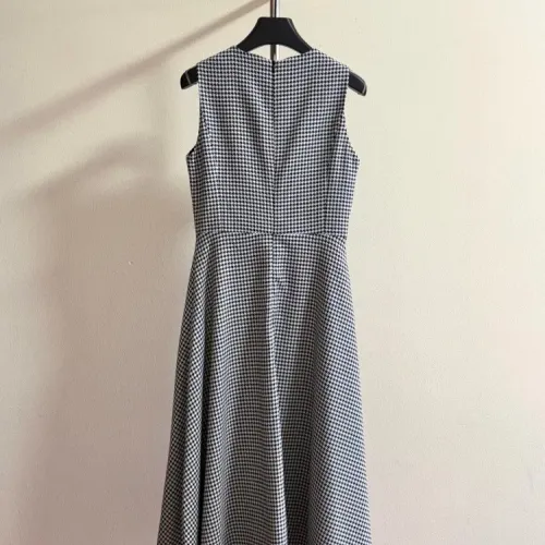 Replica Christian Dior Dresses Sleeveless For Women #1452999 $145.00 USD for Wholesale