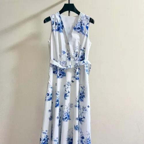 Cheap Christian Dior Dresses Sleeveless For Women #1453006, $$140.00 USD On Christian Dior Dresses