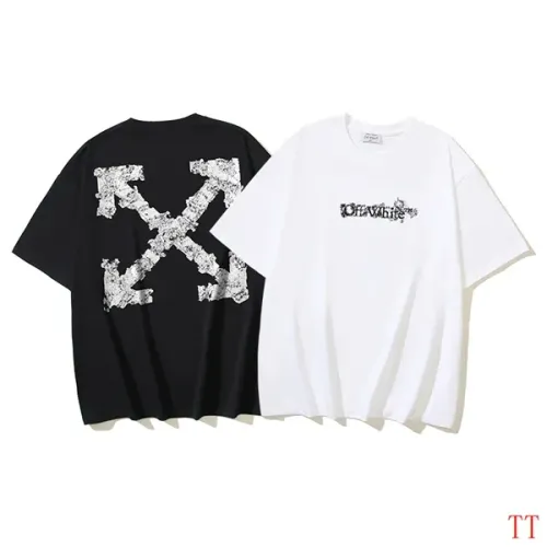Replica Off-White T-Shirts Short Sleeved For Unisex #1453043 $32.00 USD for Wholesale