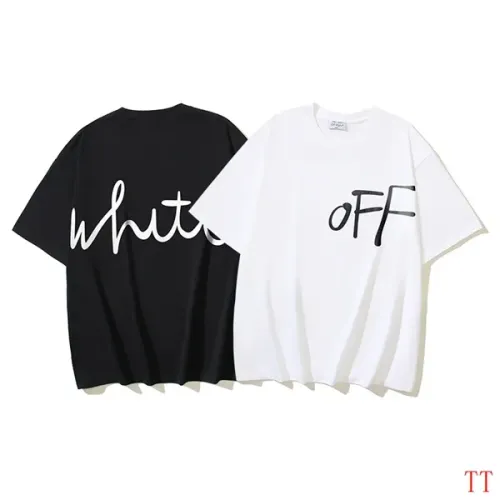 Replica Off-White T-Shirts Short Sleeved For Unisex #1453046 $32.00 USD for Wholesale