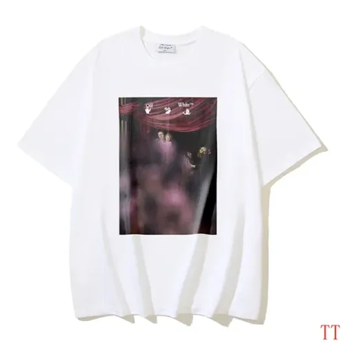 Cheap Off-White T-Shirts Short Sleeved For Unisex #1453054, $$32.00 USD On Off-White T-Shirts