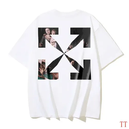 Replica Off-White T-Shirts Short Sleeved For Unisex #1453054 $32.00 USD for Wholesale