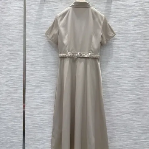 Replica MIU MIU Dresses Short Sleeved For Women #1453056 $145.00 USD for Wholesale