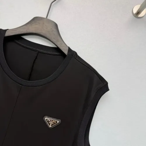 Replica Prada Dresses Sleeveless For Women #1453062 $125.00 USD for Wholesale