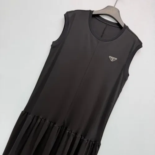 Replica Prada Dresses Sleeveless For Women #1453062 $125.00 USD for Wholesale