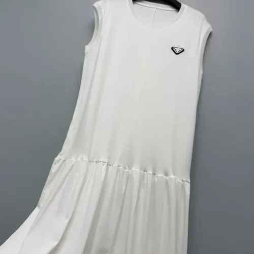 Replica Prada Dresses Sleeveless For Women #1453063 $125.00 USD for Wholesale