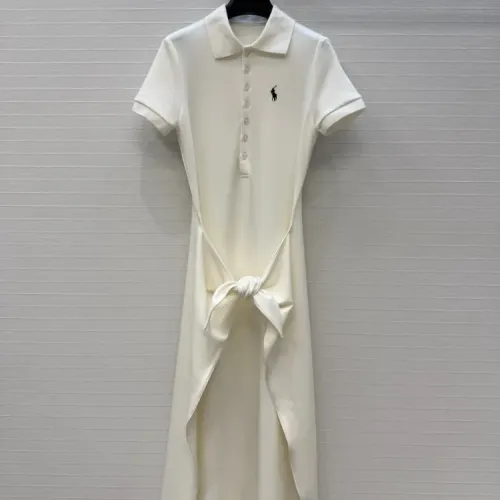 Cheap Ralph Lauren Polo Dresses Short Sleeved For Women #1453066, $$118.00 USD On Ralph Lauren Polo Dresses