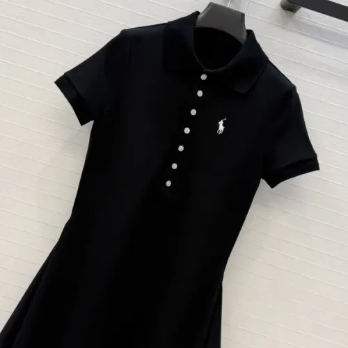 Replica Ralph Lauren Polo Dresses Short Sleeved For Women #1453067 $118.00 USD for Wholesale