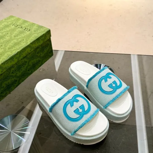 Replica Gucci Slippers For Women #1453106 $82.00 USD for Wholesale