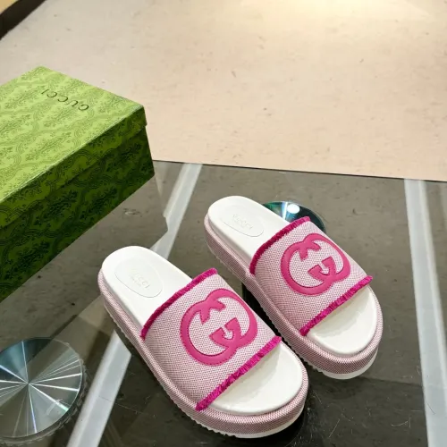 Replica Gucci Slippers For Women #1453107 $82.00 USD for Wholesale