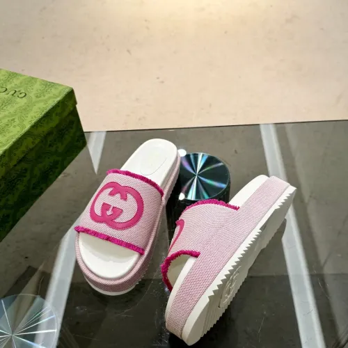 Replica Gucci Slippers For Women #1453107 $82.00 USD for Wholesale