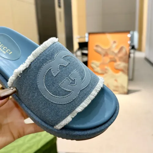 Replica Gucci Slippers For Women #1453108 $82.00 USD for Wholesale