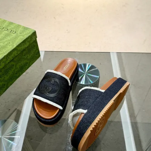 Replica Gucci Slippers For Women #1453109 $82.00 USD for Wholesale