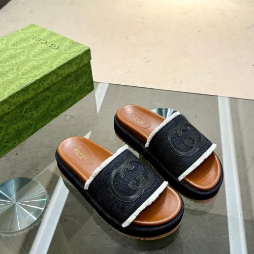 Replica Gucci Slippers For Women #1453109 $82.00 USD for Wholesale