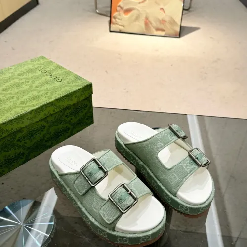 Replica Gucci Slippers For Women #1453112 $85.00 USD for Wholesale