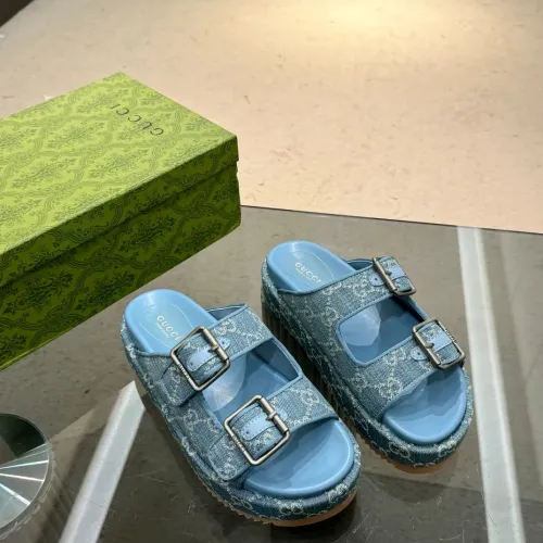 Replica Gucci Slippers For Women #1453113 $85.00 USD for Wholesale