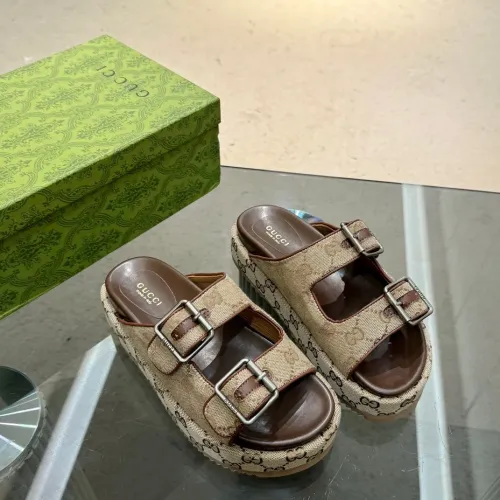 Replica Gucci Slippers For Women #1453114 $85.00 USD for Wholesale