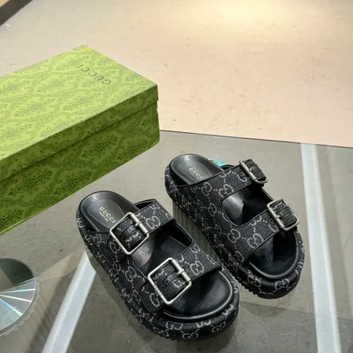 Replica Gucci Slippers For Women #1453115 $85.00 USD for Wholesale