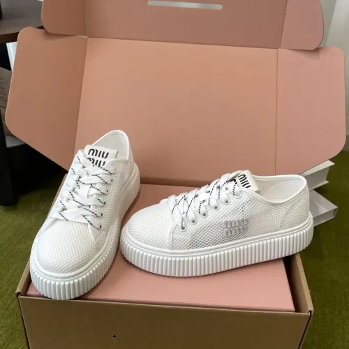 Cheap MIU MIU Casual Shoes For Women #1453122, $$100.00 USD On MIU MIU Casual Shoes