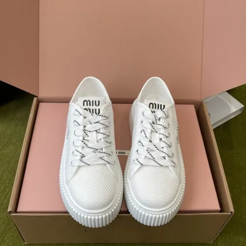 Replica MIU MIU Casual Shoes For Women #1453122 $100.00 USD for Wholesale