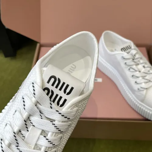 Replica MIU MIU Casual Shoes For Women #1453122 $100.00 USD for Wholesale