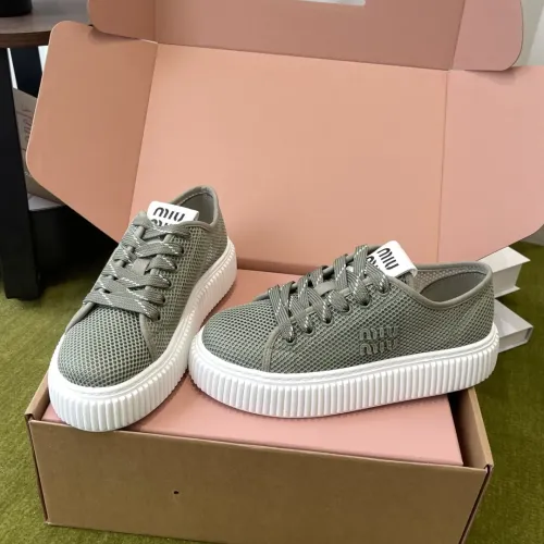 Cheap MIU MIU Casual Shoes For Women #1453124, $$100.00 USD On MIU MIU Casual Shoes