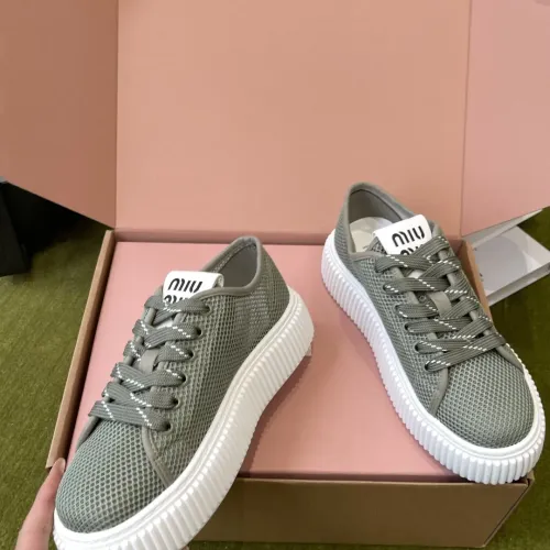 Replica MIU MIU Casual Shoes For Women #1453124 $100.00 USD for Wholesale